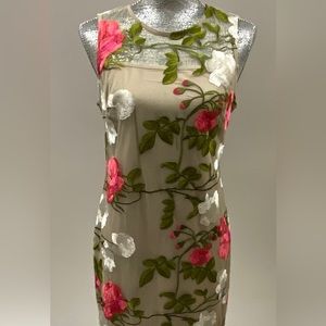 Calvin Klein Floral A-line dress